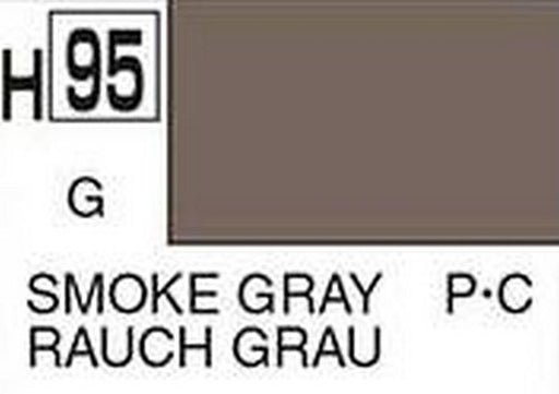 Gunze H095 Mr. Hobby Aqueous Gloss Smoke Grey (7650659008749)