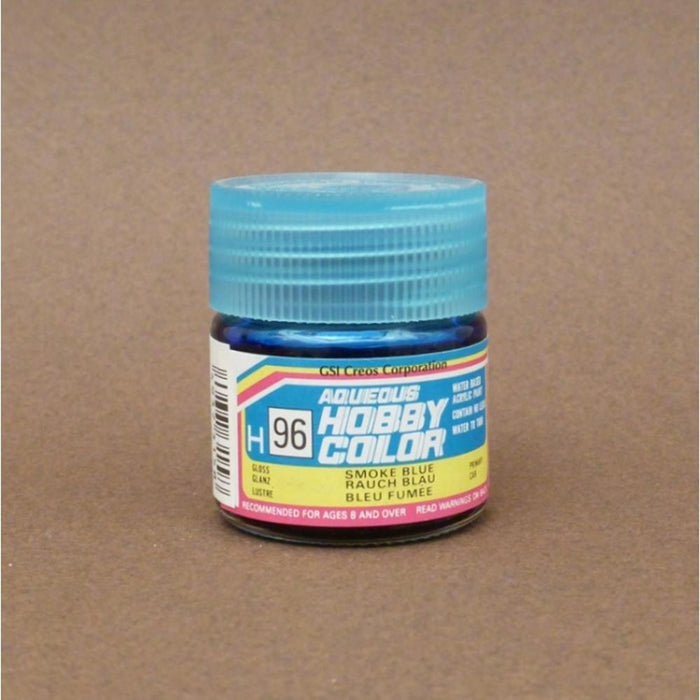 Gunze H096 Mr. Hobby Aqueous Gloss Smoke Blue (7650659074285)