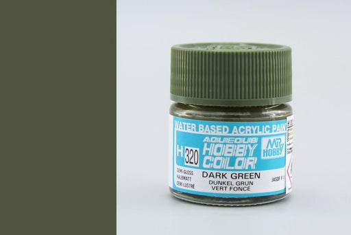 Gunze H320 Mr. Hobby Aqueous Semi-Gloss Dark Green (7603044352237)