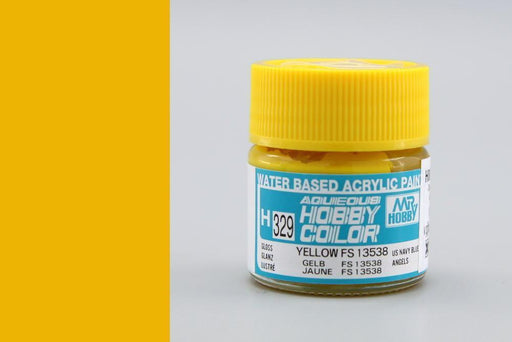 Gunze H329 Mr. Hobby Aqueous Gloss Yellow FS 13538 (7603044450541)