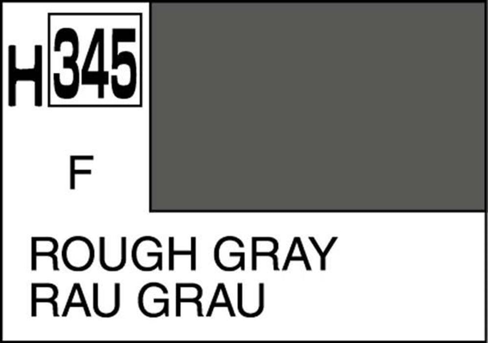 Gunze H345 Mr. Hobby Aqueous Weathering:Color - Flat Rough Grey (7650659893485)