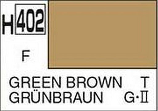Gunze H402 Mr. Hobby Aqueous WWII Green Brown (7650660712685)