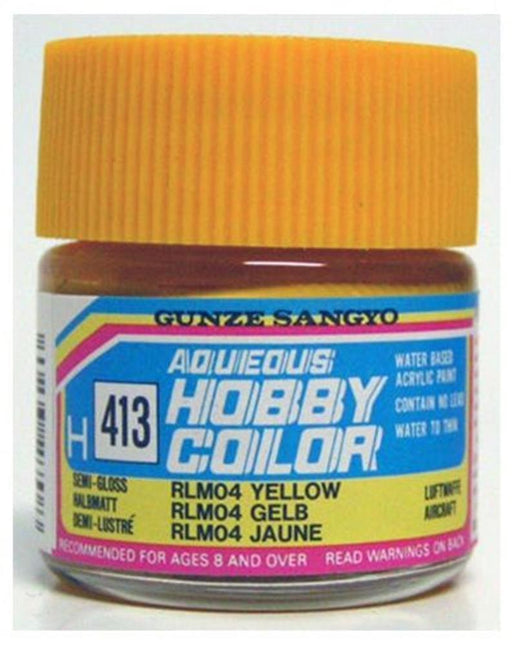 Gunze H413 Mr. Hobby Aqueous RLM 04 Yellow (7603045564653)