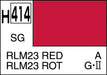 Gunze H414 Mr. Hobby Aqueous Semi Gloss RLM 23 Red (7757021741293)