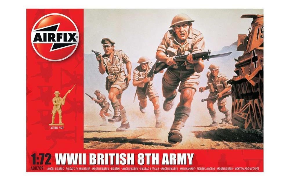 Airfix 00709 1/76 WWII British 8th Army (7469890109677)