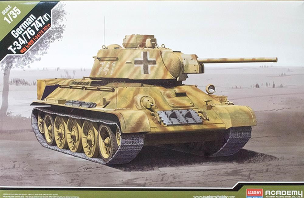 Academy 13502 1/35 GERMAN T-34/76 - Hobby City NZ (8294588580077)