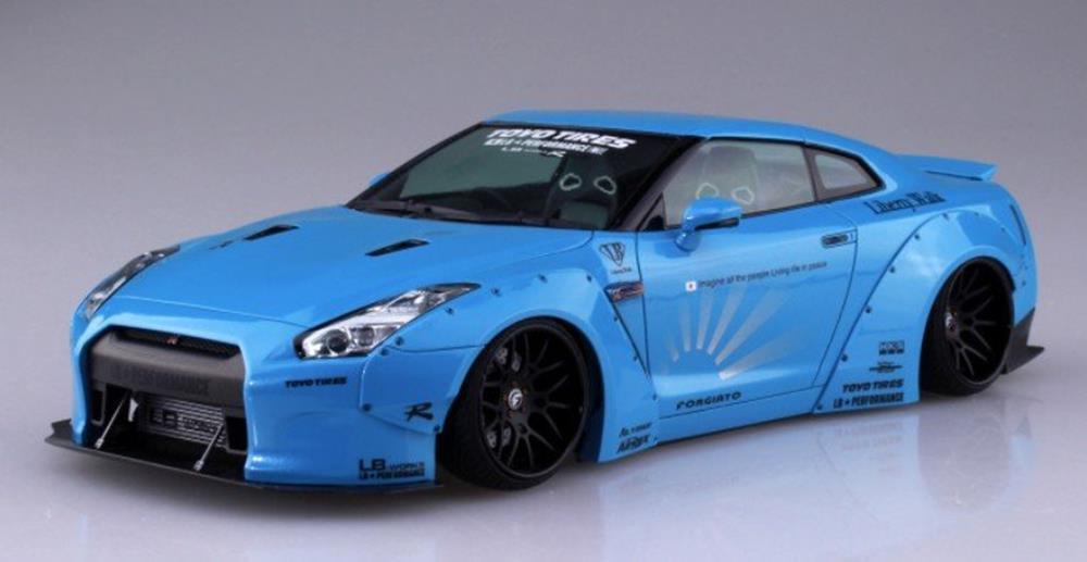 Aoshima 05402 1/24 LB WORKS R35 GT-R VERSION 1 (8143268806893)