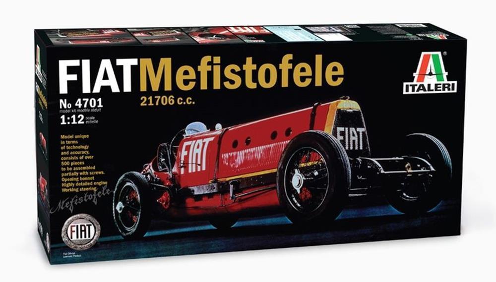 Italeri 4701 1/12th  FIAT MEFISTOFELE (8756644511981)