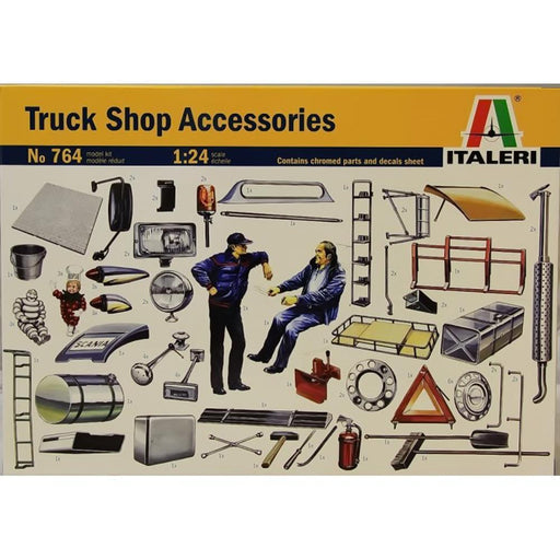 Italeri 1/24 764 Truck Shop Accessories - Hobby City NZ (8219028586733)