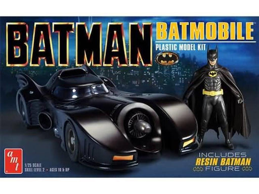 AMT 1107 1/25 '89 Batmobile w Figure (8324640571629)