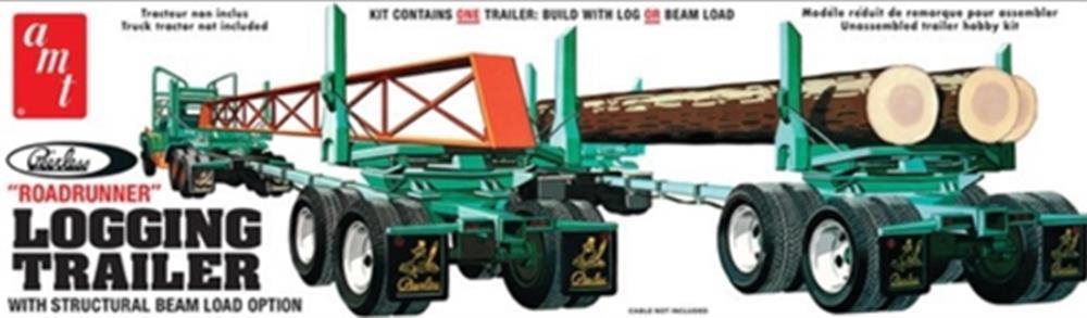 AMT 1103 1/25 Peerless Logging Trailer - Hobby City NZ (8324640669933)