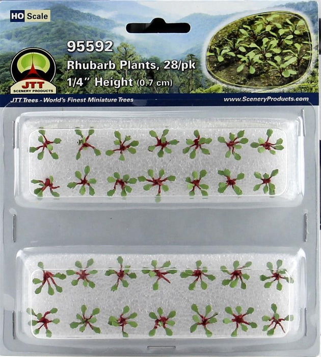 cJTT Scenery 95592 HO Scale Rhubarb (28 Pack) (8324641259757)