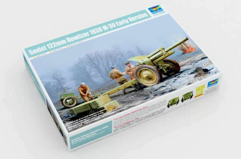 Trumpeter 02343 1/35 Soviet 122mm Howitzer 1938 M-30 Early Version (7636005912813)