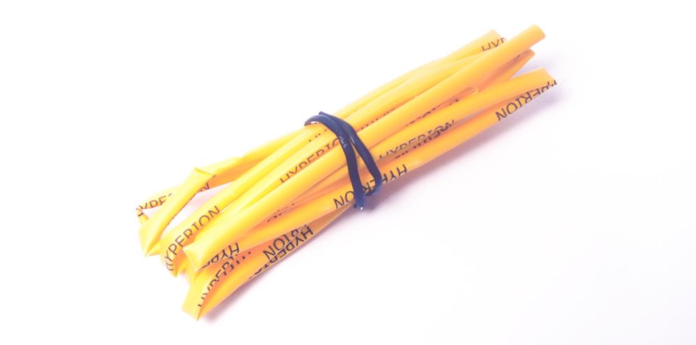 Hyperion HP-HSHRINK02-YW Hyperion 2mm Heat Shrink Tube 1-Meter Yellow (7650685223149)