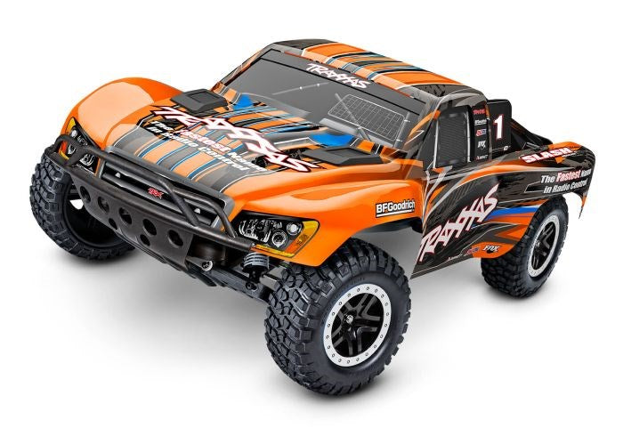 Traxxas 58134-4-BLUE SLASH 2WD BL-2S (8442705969389)