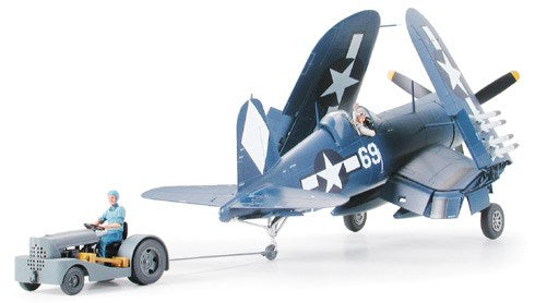 Tamiya 61085 1/48 Vought F4U-1D Corsair w/"Moto-Tug" Aircraft Series No.85 (8324789043437)