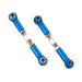 Redcat Racing 06048bB Turnbuckle w/ machined aluminum rod ends (2pcs)(blue) (8733865115885)