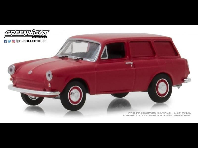 xGreenLight GL-29930-D 1/64 1968 Volkswagen Type 3 Panel Van (8868014424301)