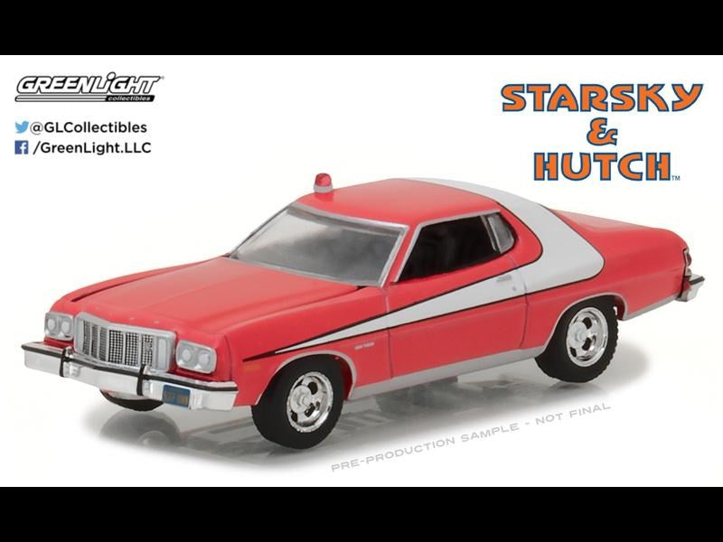 GreenLight 44780-A 1/64 1976 Ford Gran Torino - Starsky and Hutch (8127327994093)