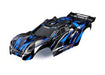 Traxxas 6749-BLUE BODY RUSTLER 4X4 ULT BLUE (8374111863021)