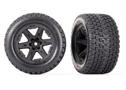 Traxxas 6764 T&W RXT BLK 2.8/GRAVIX TIRE (8374112551149)