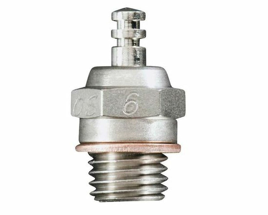 OS NO.A3 (NO. 6) GLOW PLUG (AIR HOT) (6660643684401)