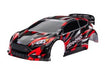 Traxxas 7418-RED BODY FORD FIESTA ST RALLY BL RED (8828383363309)