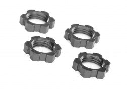 Traxxas 7758-GRAY WHEEL NUTS SPLINED 17MM