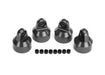 Traxxas 7764-GRAY SHOCK CAPS GTX ALUM GRAY (8828388475117)