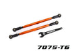 Traxxas 7897-ORNG TOE LINKS FRONT ORNG ALUM (8828393324781)