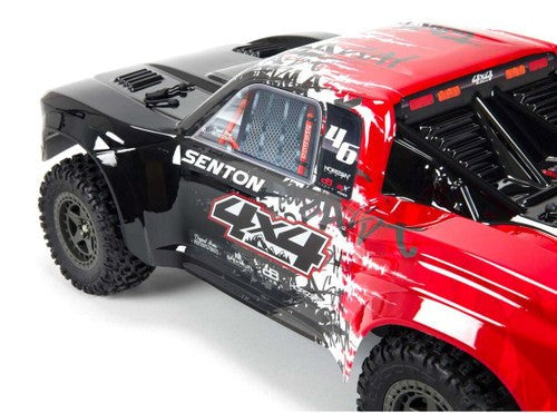 Arrma 4303V3BT2 SENTON 4X4 3S BLX Brushless 1/10th 4wd SC Red (8347873280237)