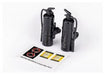 Traxxas 8422-BLK FIRE EXTINGUISHER BLACK (2) (8828402008301)