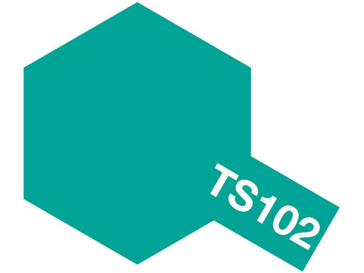 Tamiya 85102 TS-102 Cobalt Green Tamiya Color Spray Paints No.102 - Hobby City NZ (7654692094189)