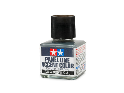 Tamiya 87199 Dark Gray - Panel Line Accent Color 40ml (8362982670573)