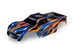 Traxxas 8918T Body Maxx orange (painted decals applied) (8312742379757)