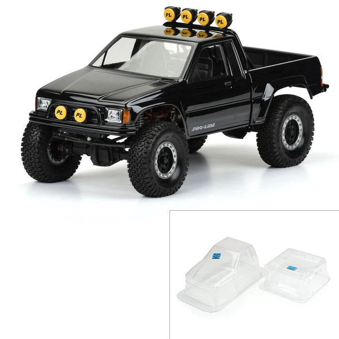 Pro-Line PRO346600 85 Toyota HiLux SR5 Clr Body:SCX10 Honcho 12.3 WB (8324317249773)