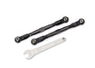 Traxxas 8948-GRAY Toe Links Front Tubes Gray (8559523299565)