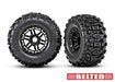 Traxxas 8979 T&W BLK WHL W/SLEDGEHMR AT TIRE (8404530659565)