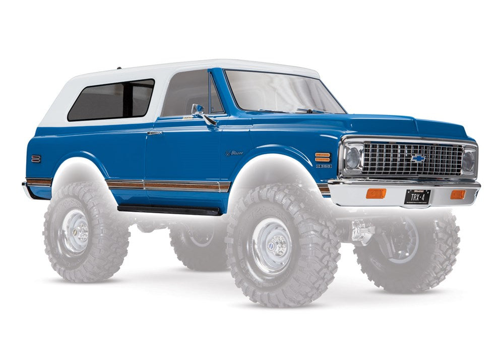 Traxxas 9111X Body Chevrolet Blazer (1972) complete blue (painted)