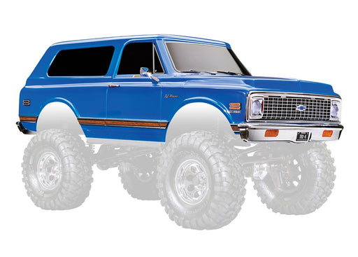 Traxxas 9130-BLUE BODY 72 BLAZER COMPLETE BLUE (8828410069229)