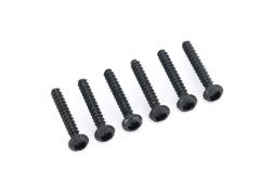 Traxxas 9236 Screws 1.6x10mm button-head self-tapping (hex drive) (6) (8374107439341)