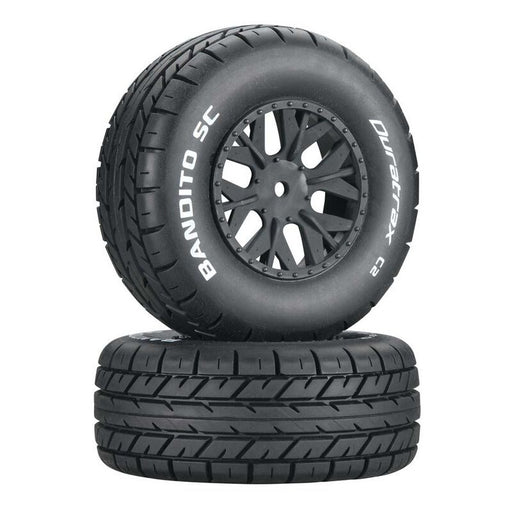 Duratrax DTXC3702 Bandito SC Tire C2 Mounted SC10 4x4 (2) by Duratrax - Hobby City NZ (8324333273325)