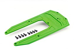 Traxxas 9623G SKIDPLATE GREEN SLEDGE (8828416229613)