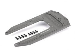 Traxxas 9623P SKIDPLATE GRAY SLEDGE (8828416524525)