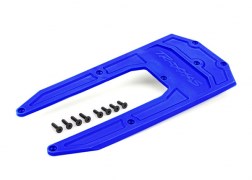 Traxxas 9623X SKIDPLATE BLUE SLEDGE (8828417245421)