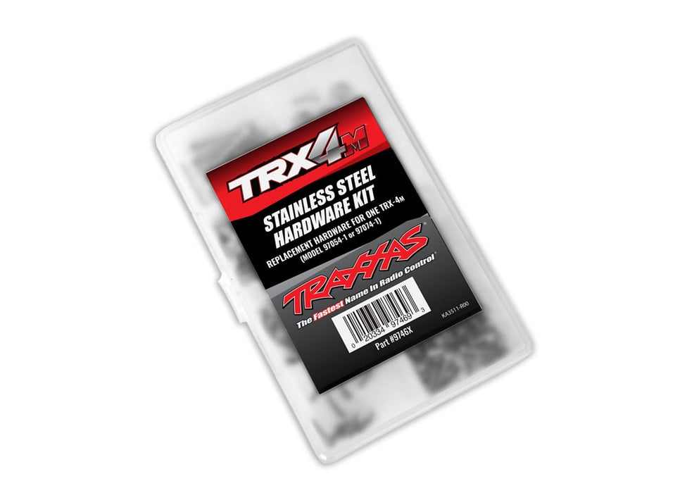 Traxxas 9746X Hardware kit stainless steel complete (8120432001261)