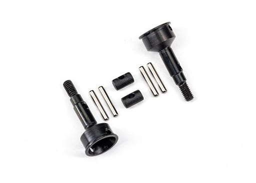 Traxxas 9753 Stub axle front (2)/ cross pins (2)/ drive pins (4) (8120432885997)