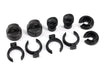 Traxxas 9762A Shock cap (2)/ spring perch (2)/ rod end (2)/ spring preload spacer (4) (8120433443053)