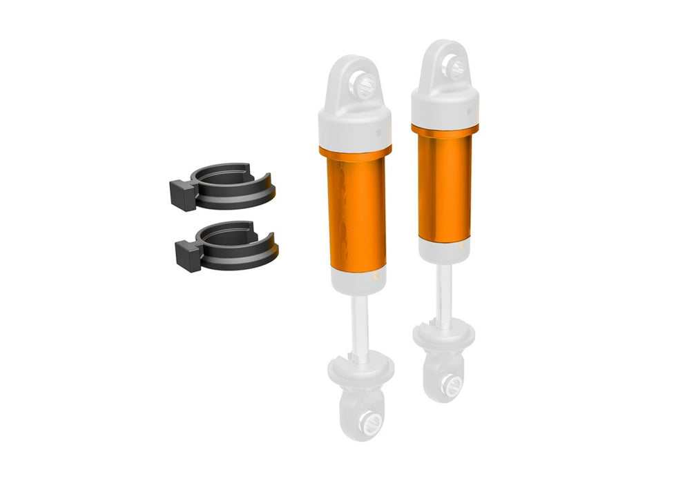 Traxxas 9763-ORNG Body GTM shock 6061-T6 aluminum (orange-anodized)