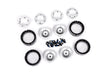 Traxxas 9881-SLVR Wheels 1.0 Alum Silver (4) (8559525429485)